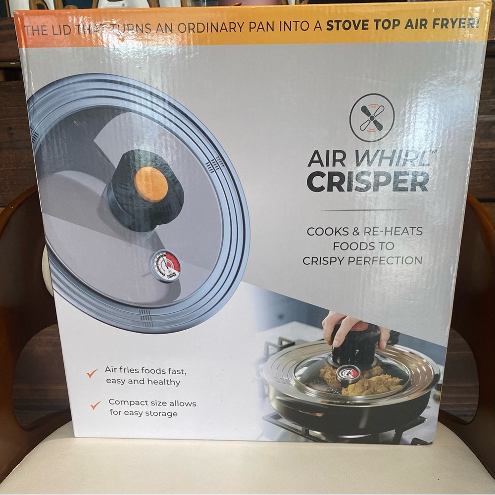 Air Whirl AWL01103 Air Fryer Lid - Silver